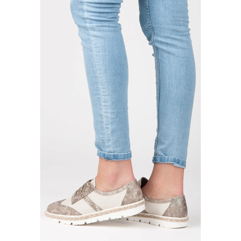 Nauhalliset kengät KYLIE ruskea 1