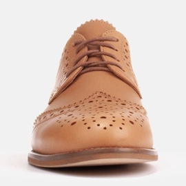 Marco Shoes Kengät koristeellisella rei'ityksellä ruskea 2