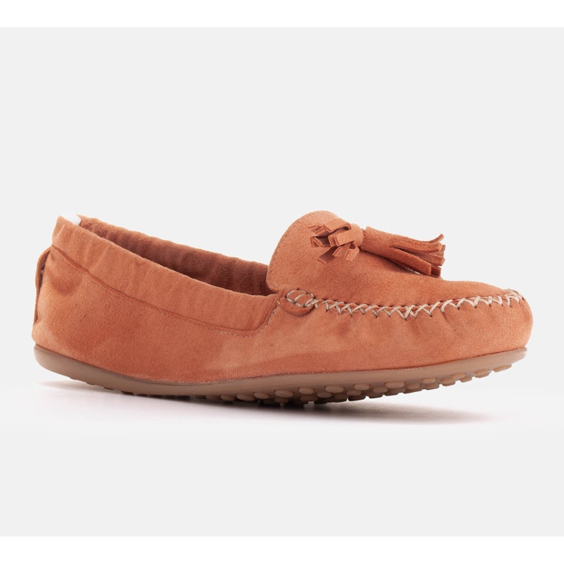 Marco Shoes Joustavat loaferit kuminauhalla oranssi 1