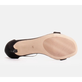 Marco Shoes Tyylikkäät sandaalit luonnollisesta mokkasta musta 2