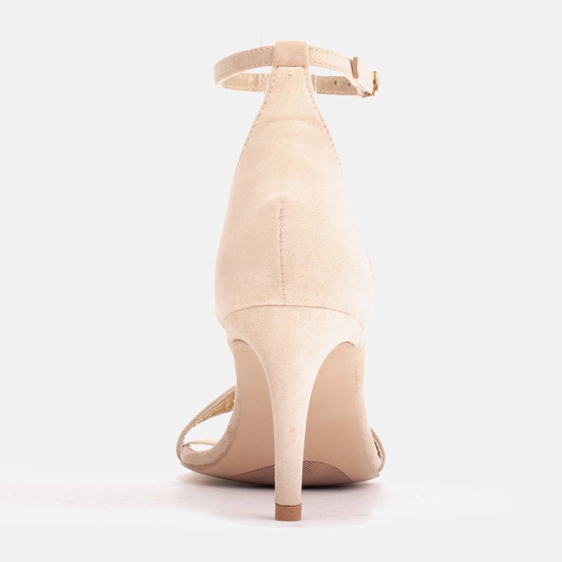 Marco Shoes Tyylikkäät sandaalit luonnollisesta mokkasta beige 2