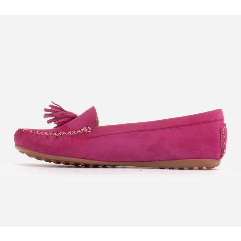 Marco Shoes Purppura mokkanahka Loafer Ballerina 1979P-770-1 violetti vaaleanpunainen 2