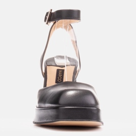 Marco Shoes Sandaalit booster-tasolla musta 2