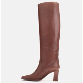 Marco Shoes Korkeat klassiset saappaat ruskea 1