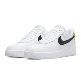 Nike Air Force 1 '07 LV8 M DM0118-100 valkoinen musta keltainen 1