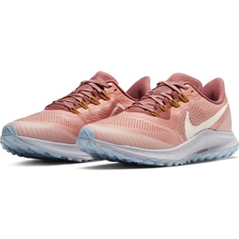 Nike Air Zoom Pegasus 36 Trail W AR5676-601 kengät valkoinen monivärinen vaaleanpunainen 1