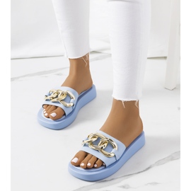 Siniset tossut Bragg-ketjulla sininen 1