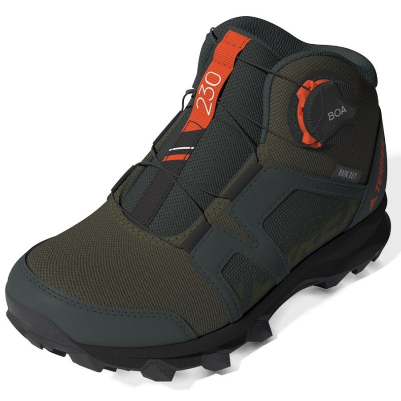 Adidas Terrex Boa Mid R.Rdy Jr GX2233 kengät vihreä 1