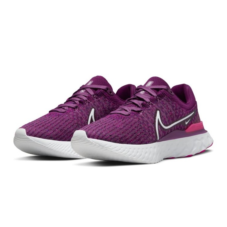 Nike React Infinity Run Flyknit 3 DD3024-500 kengät violetti 1