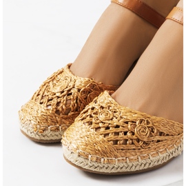 Ruskeat espadrillit Dafin-kiiloissa 1