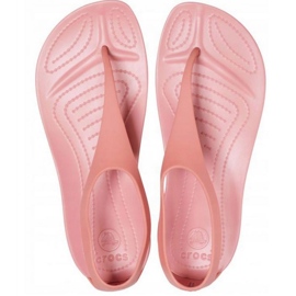 Crocs Sexi Flip Wmns W 11354-682 vaaleanpunainen 1