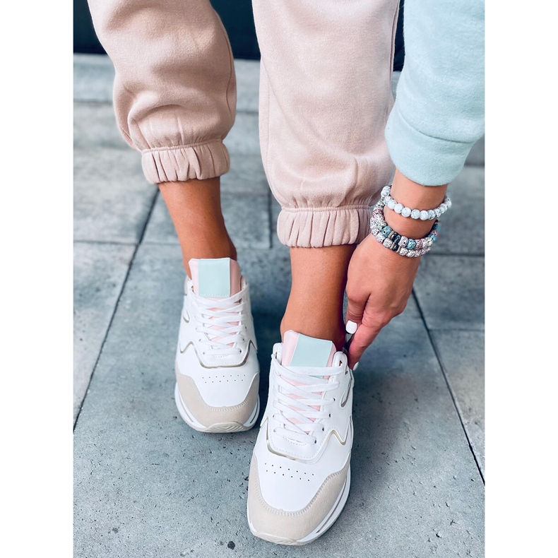 Korkeapohjaiset Devi Beige urheilukengät monivärinen 2