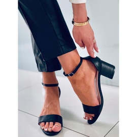 Rachel Black naisten korkeakorkoiset sandaalit musta 2