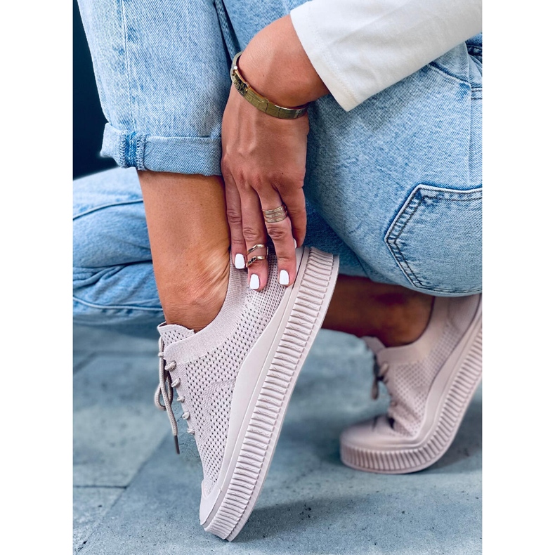 Naisten Posten Khaki -lenkkarit beige 1