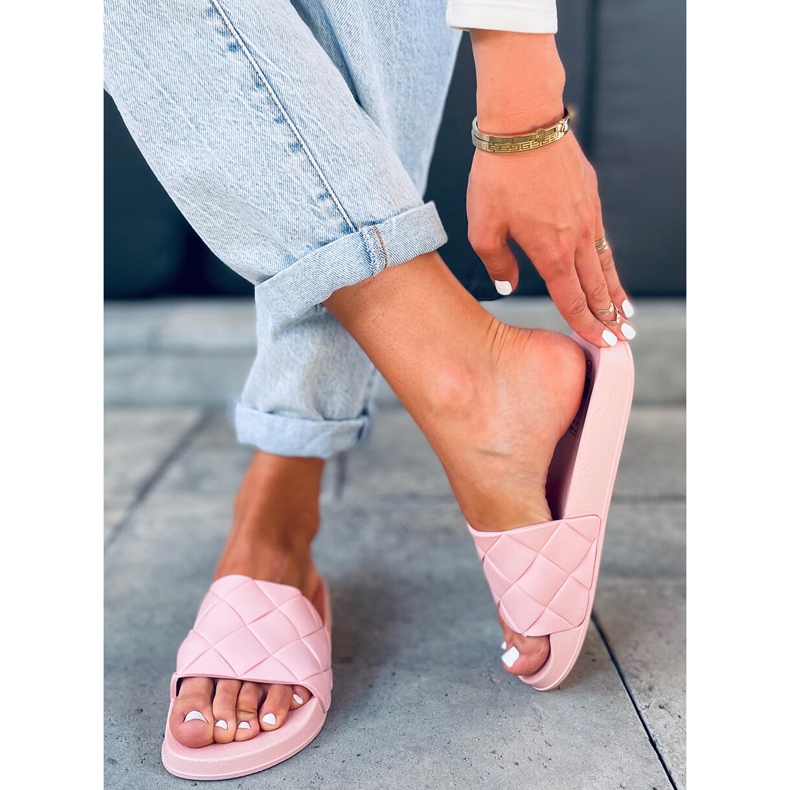 Geet Pink silikoniset tossut vaaleanpunainen 2