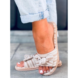 Naisten Adana Apricot -tossut beige 2