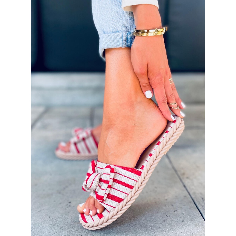 Adana Red naisten tossut beige musta 2