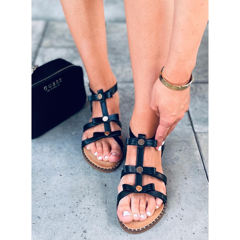 Amari Black naisten sandaalit musta 1