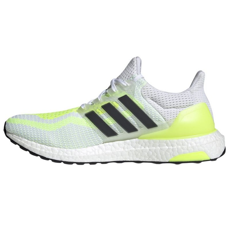 Adidas Ultraboost 2 Dna M H05248 juoksukengät valkoinen vihreä 1