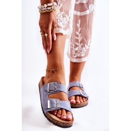 FB1 Naisten tossut, siniset Misandei sininen 1