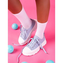 SHELOVET Siniset tennarit alustalla sininen 1