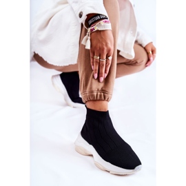 Naisten korkeakankaiset urheilukengät, mustat Nolly 1