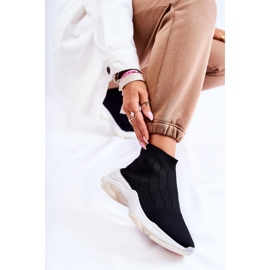 Naisten korkeakankaiset urheilukengät, mustat Nolly 2