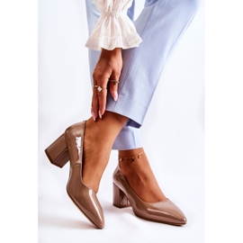 Lakatut pumput Sergio Leone PB411 Brown ruskea 2