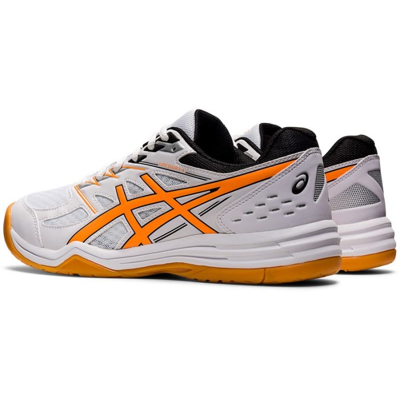 Asics Upcourt 4 M 1071A053 104 lentopallokengät valkoinen valkoinen 1