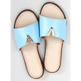 Pajunsiniset naisten kasvotossut sininen 2