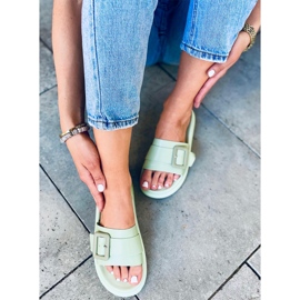 Alana Verde naisten tossut vihreä 2