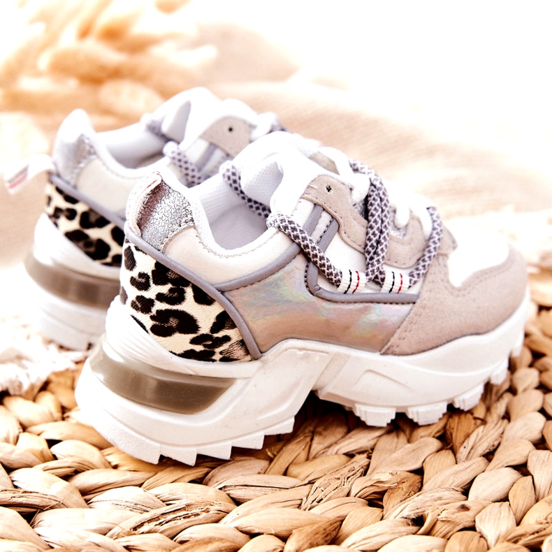 FR1 Lasten urheilukengät Tennarit Valkoinen Rommie monivärinen 3