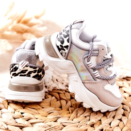 FR1 Lasten urheilukengät Tennarit Valkoinen Rommie monivärinen 4