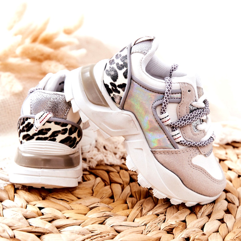 FR1 Lasten urheilukengät Tennarit Valkoinen Rommie monivärinen 4