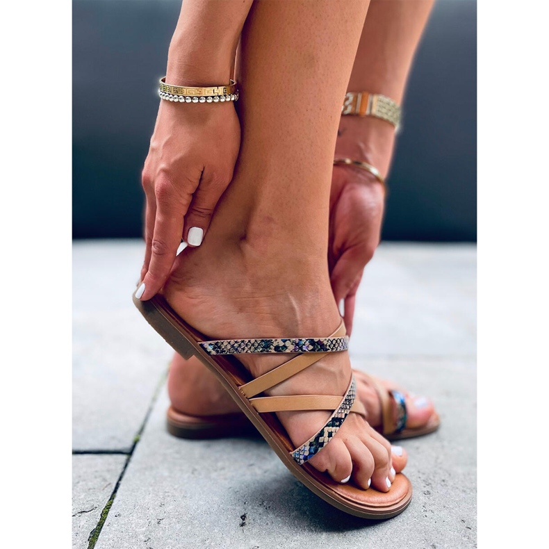 Nigella Beige naisten tossut 2