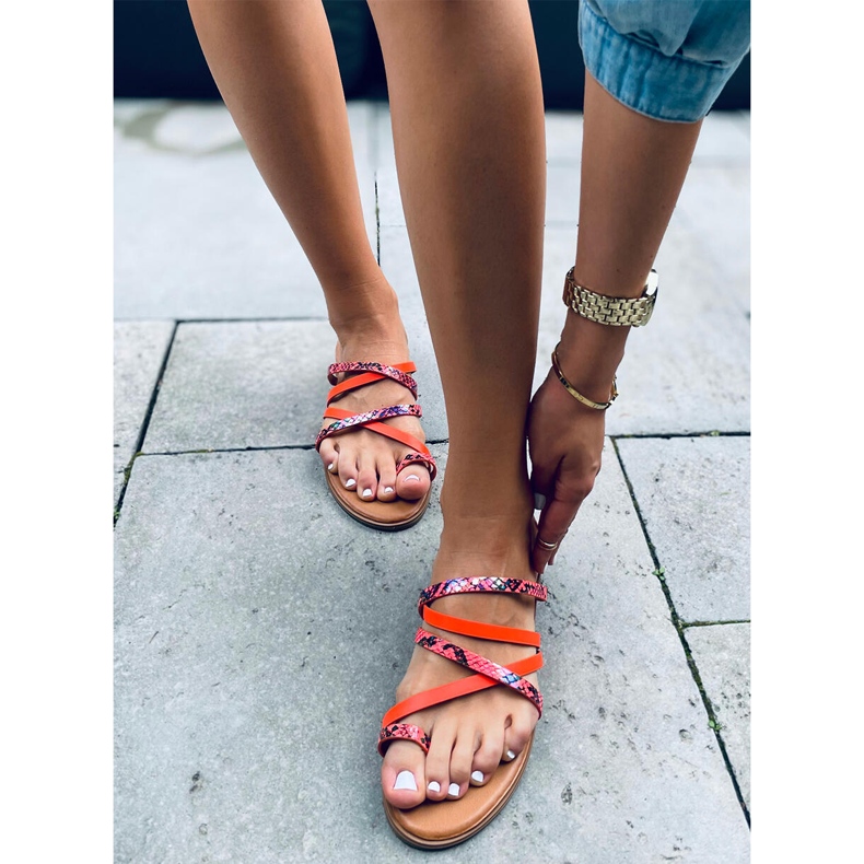 Nigella Orange naisten tossut oranssi 1