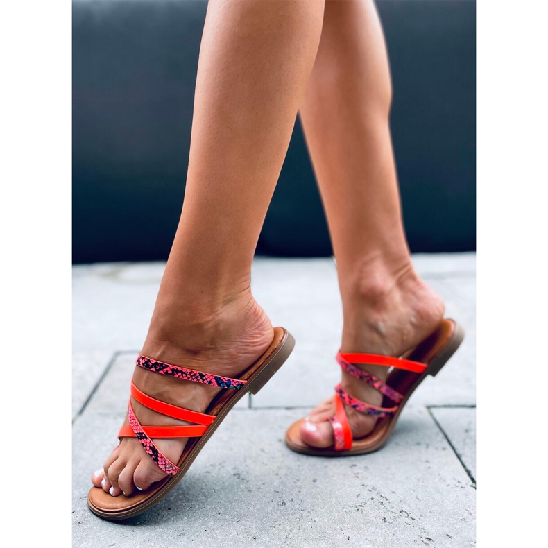 Nigella Orange naisten tossut oranssi 2