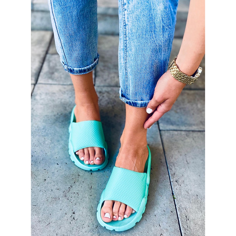 Wind Green naisten tossut vihreä 1