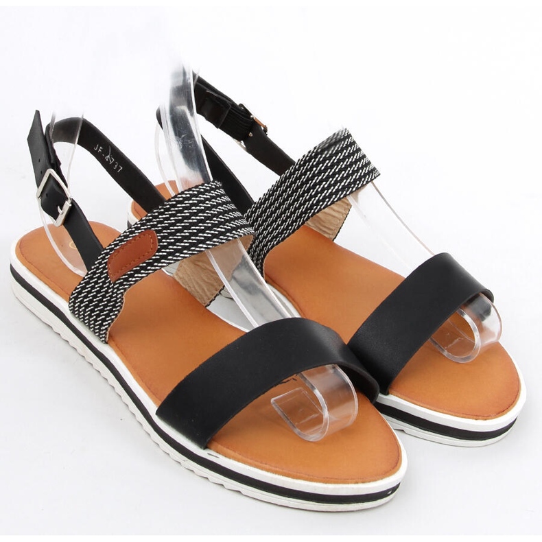 BM Tracy Black naisten sandaalit musta 1