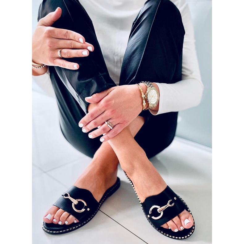 Kettle Black naisten tossut musta 1