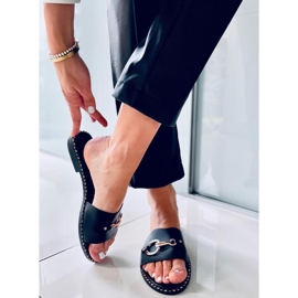 Kettle Black naisten tossut musta 2