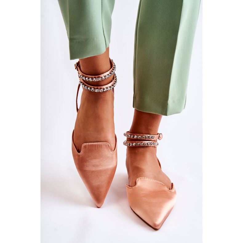 WS1 Naisten sandaalit, joissa varvas vaaleanpunainen Amisha Spitz 1