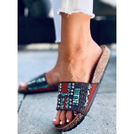 Taida Mustat korkkitossut 1