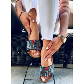 Taida Mustat korkkitossut 2