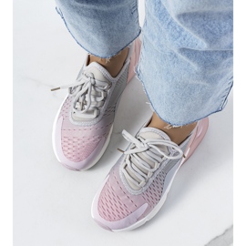 Glanerin harmaat urheilulenkkarit vaaleanpunainen 1