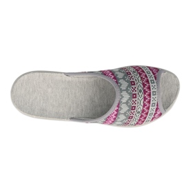 Befado naisten kengät pu 254D133 vaaleanpunainen harmaa 3