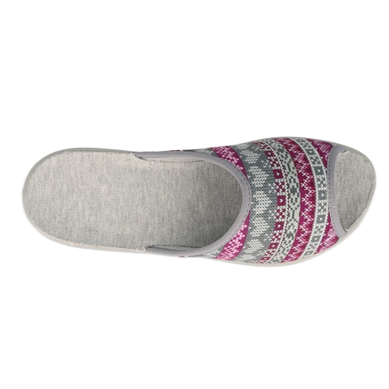 Befado naisten kengät pu 254D133 vaaleanpunainen harmaa 3