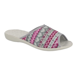 Befado naisten kengät pu 254D133 vaaleanpunainen harmaa 1