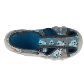 Befado lasten tossut 190P104 harmaa-sininen 3