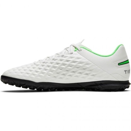 Nike Tiempo Legend 8 Club Tf M AT6109 030 jalkapallokengät valkoinen valkoinen 1